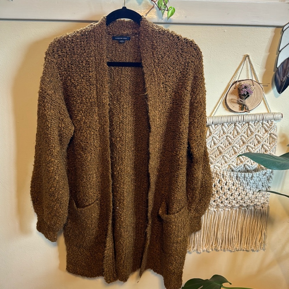 Oversized American Eagle cardigan